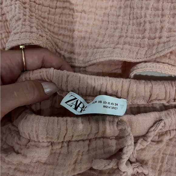 Zara two piece linen set - Picture 4 of 5